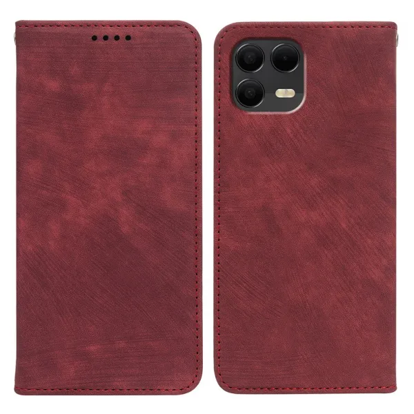 MAGNETIC Zaklápací kryt pre T Phone 3 Pro červený