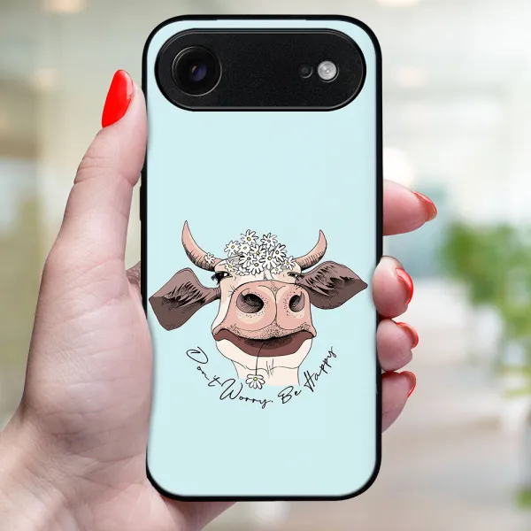 MY ART Ochranný kryt pre Apple iPhone Air HAPPY COW (181)
