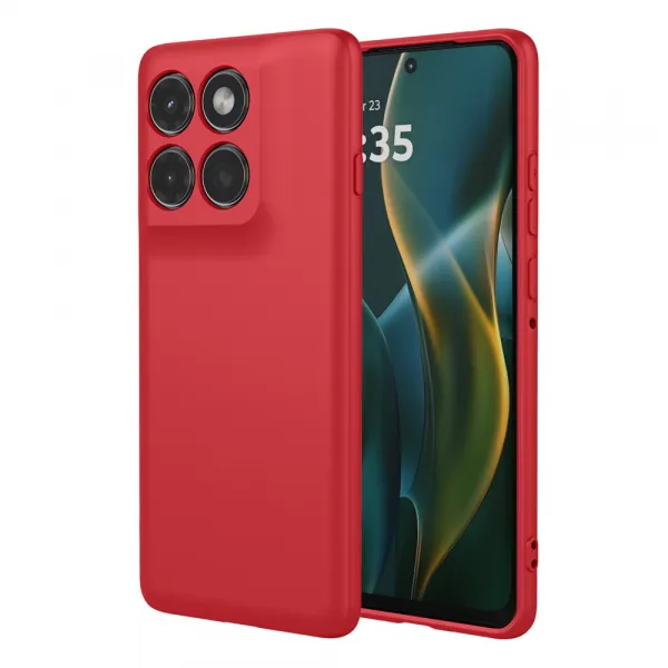 PROTEMIO TPU Kryt pre Motorola Edge 60 Pro červený