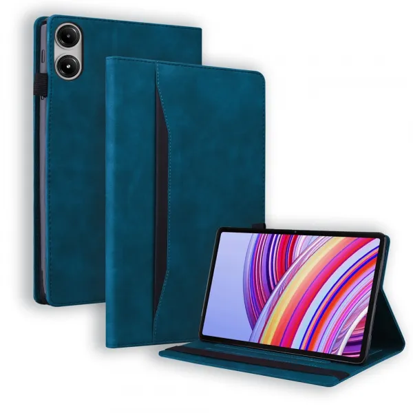 FLATY Zaklápací obal pre Xiaomi Redmi Pad 2 Pro modrý