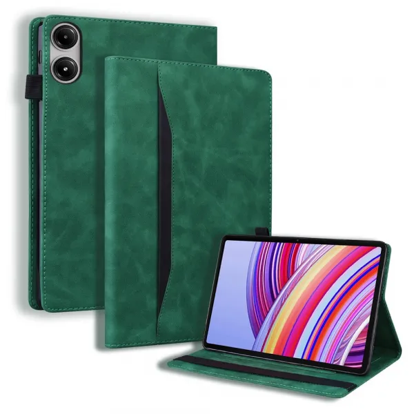 FLATY Zaklápací obal pre Xiaomi Redmi Pad 2 Pro zelený