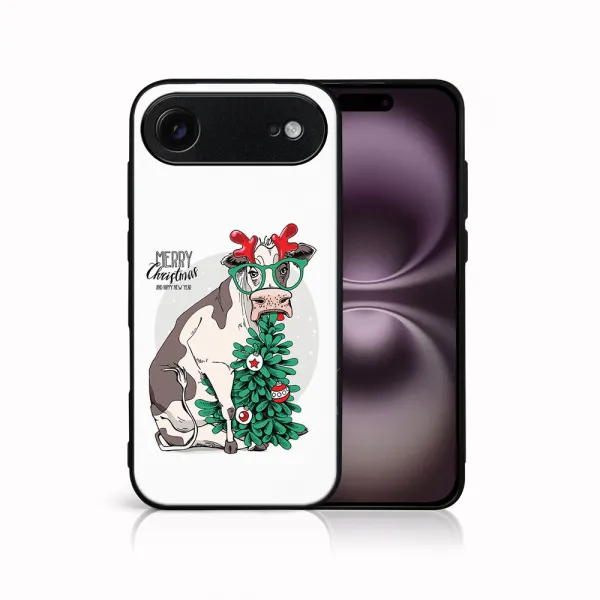 MY ART Kryt s vianočným dizajnom Apple iPhone Air MERRY CHRISTMAS (074)