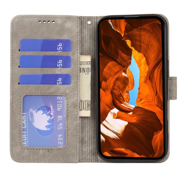 MAGNETIC Zaklápací kryt pre T Phone 3 Pro šedý