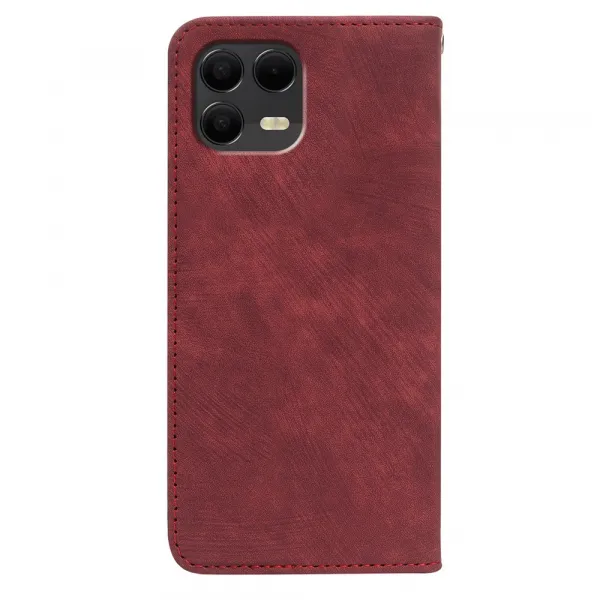 MAGNETIC Zaklápací kryt pre T Phone 3 Pro červený