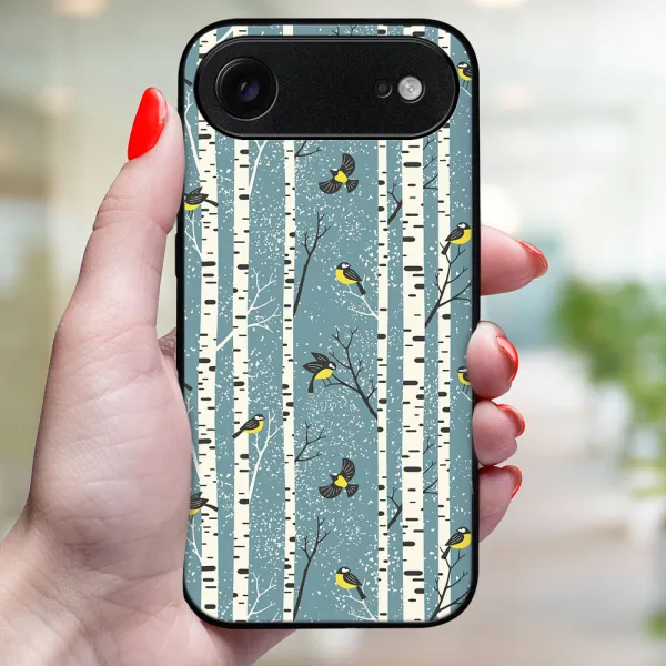 MY ART Kryt s vianočným dizajnom Apple iPhone Air BIRCH (072)