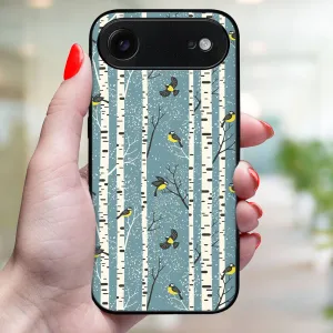 MY ART Kryt s vianočným dizajnom Apple iPhone Air BIRCH (072)