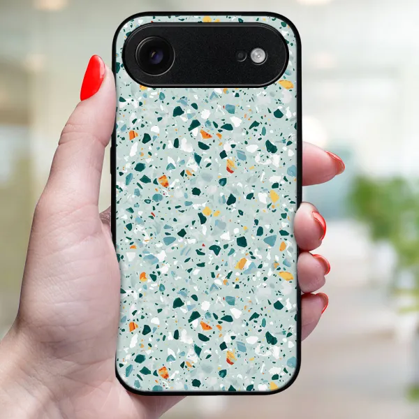 MY ART Ochranný kryt pre Apple iPhone Air BLUE TERRAZZO (164)