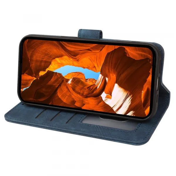 MAGNETIC Zaklápací kryt pre T Phone 3 Pro modrý