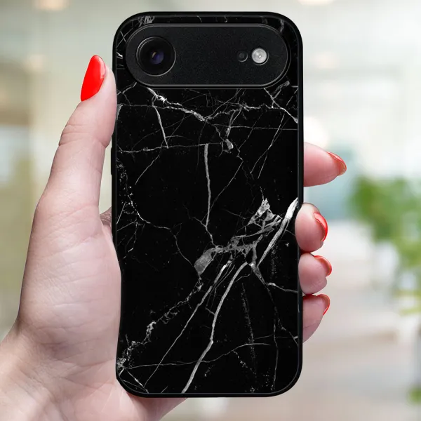 MY ART Ochranný kryt pre Apple iPhone Air BLACK MARBLE (142)