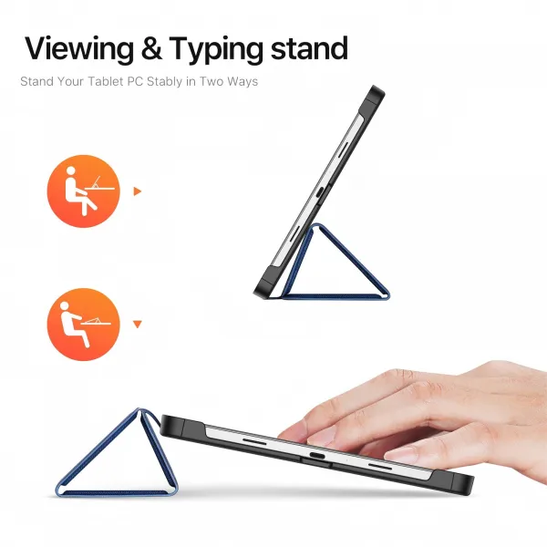 DUX DOMO Zaklápacie puzdro pre OnePlus Pad Lite modré