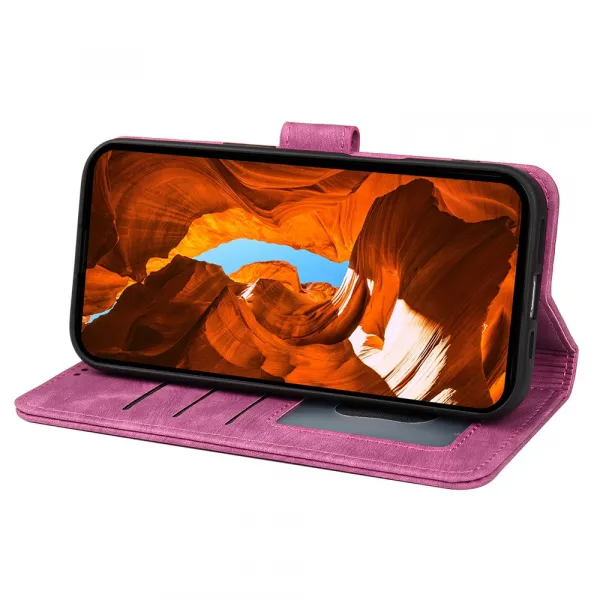 MAGNETIC Zaklápací kryt pre T Phone 3 Pro tmavoružový