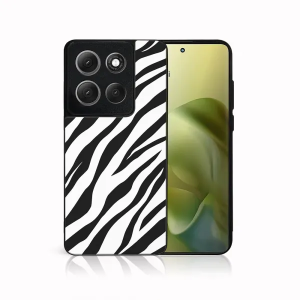 MY ART Ochranný kryt pre Motorola Moto G86 Power 5G ZEBRA (237)