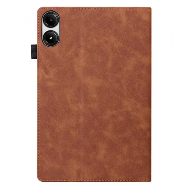 FLATY Zaklápací obal pre Xiaomi Redmi Pad 2 Pro hnedý