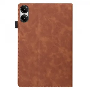 FLATY Zaklápací obal pre Xiaomi Redmi Pad 2 Pro hnedý