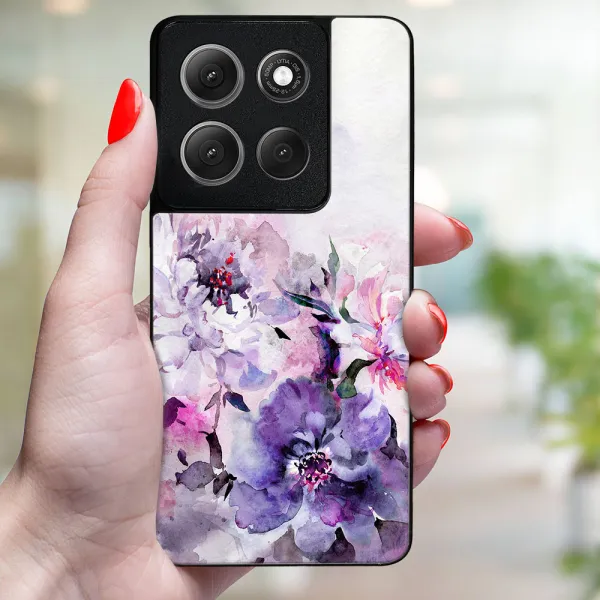 MY ART Ochranný kryt pre Motorola Moto G86 Power 5G PEONIES (156)