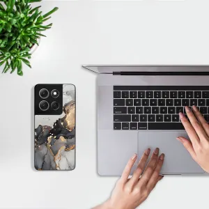 MY ART Ochranný kryt pre Motorola Moto G86 Power 5G GREY MARBLE (140)