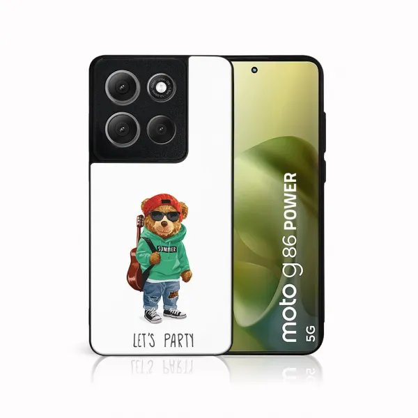 MY ART Ochranný kryt pre Motorola Moto G86 Power 5G BEAR (177)