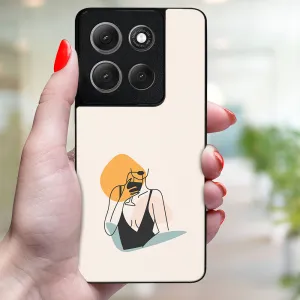MY ART Ochranný kryt pre Motorola Moto G86 Power 5G WOMAN (197)