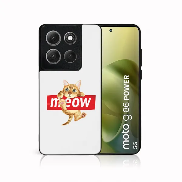 MY ART Ochranný kryt pre Motorola Moto G86 Power 5G MEOW (183)
