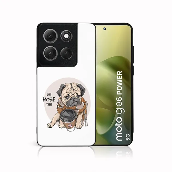 MY ART Ochranný kryt pre Motorola Moto G86 Power 5G MORE COFFEE (184)