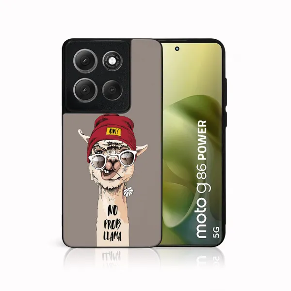 MY ART Ochranný kryt pre Motorola Moto G86 Power 5G PROBLLAMA (187)