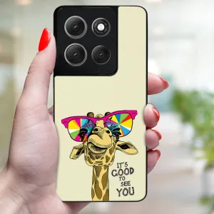 MY ART Ochranný kryt pre Motorola Moto G86 Power 5G GIRAFFE (180)