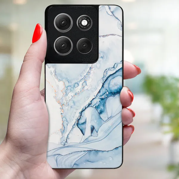 MY ART Ochranný kryt pre Motorola Moto G86 Power 5G LIGHT BLUE (149)