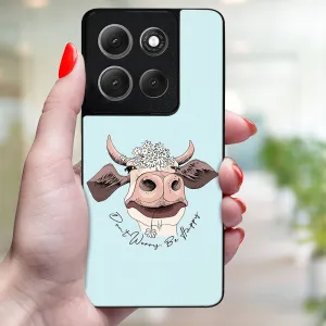 MY ART Ochranný kryt pre Motorola Moto G86 Power 5G HAPPY COW (181)