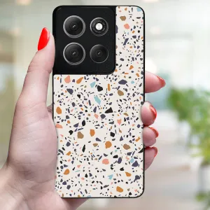 MY ART Ochranný kryt pre Motorola Moto G86 Power 5G BEIGE TERRAZZO (162)