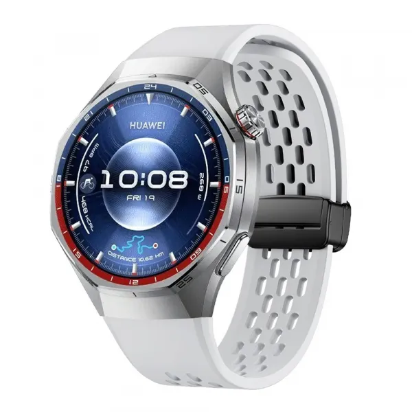 AIRY Silikónový remienok pre Huawei Watch GT 5 Pro 46mm / GT 6 Pro 46mm biely