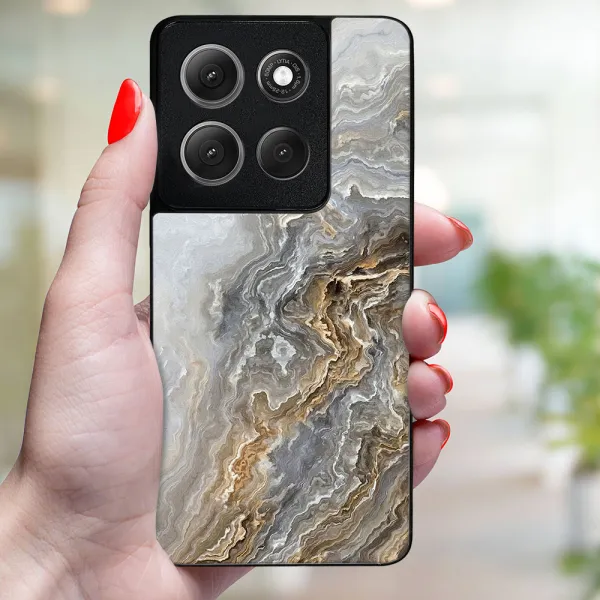 MY ART Ochranný kryt pre Motorola Moto G86 Power 5G BEIGE (151)