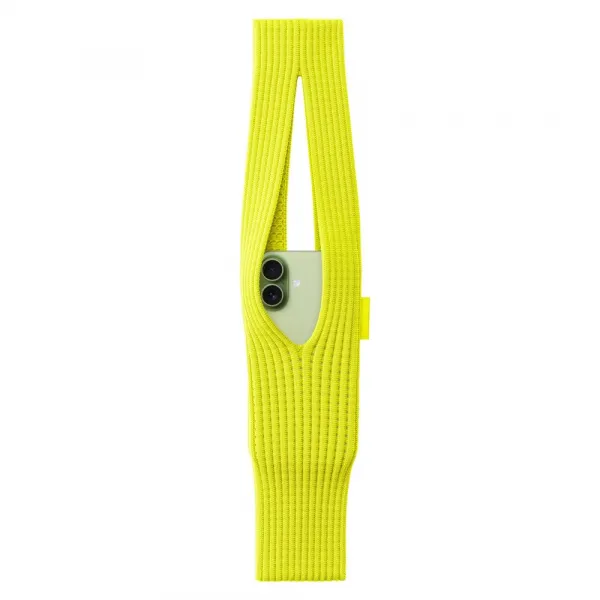 SOFT POCKET Puzdro / kapsa na mobil 40cm žltá