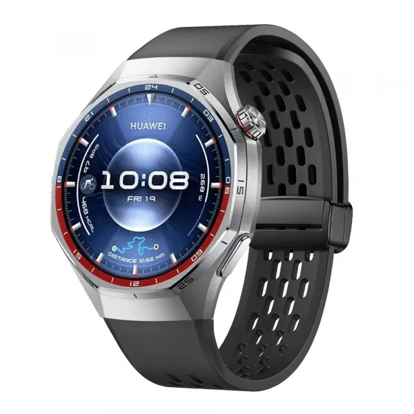 AIRY Silikónový remienok pre Huawei Watch GT 5 Pro 46mm / GT 6 Pro 46mm čierny