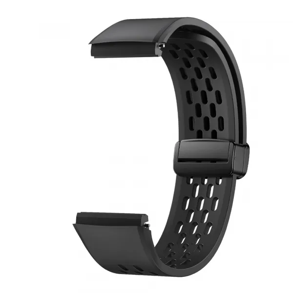 AIRY Silikónový remienok pre Huawei Watch GT 5 Pro 46mm / GT 6 Pro 46mm čierny