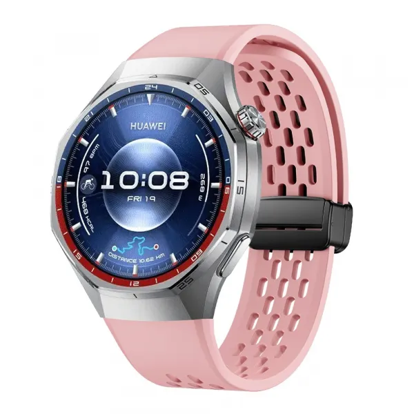 AIRY Silikónový remienok pre Huawei Watch GT 5 Pro 46mm / GT 6 Pro 46mm ružový