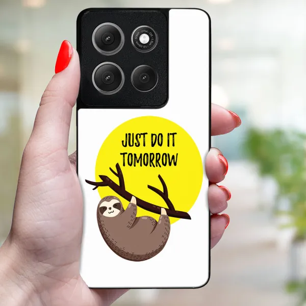 MY ART Ochranný kryt pre Motorola Moto G86 Power 5G SLOTH (188)
