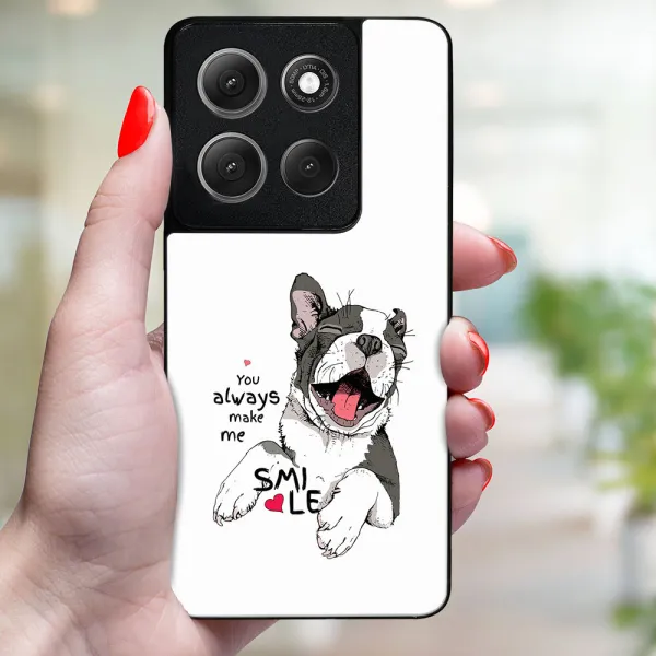 MY ART Ochranný kryt pre Motorola Moto G86 Power 5G SMILE (189)