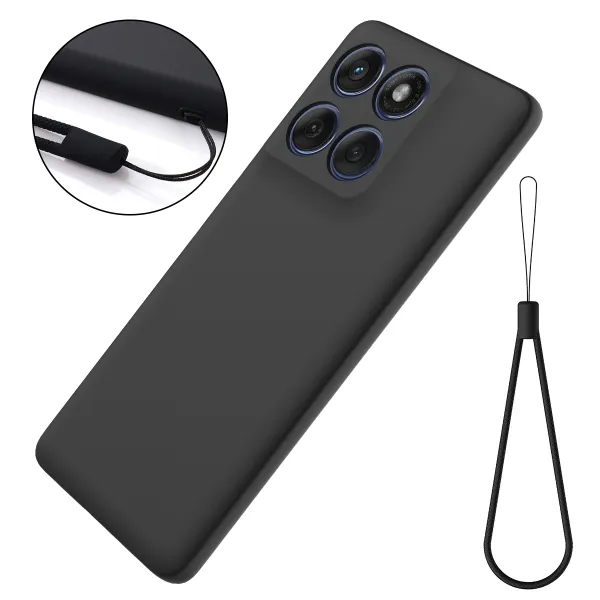 RUBBER Ochranný obal pre Motorola Edge 70 čierny