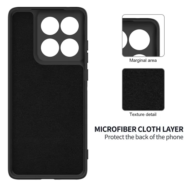 RUBBER Ochranný obal pre Motorola Edge 70 čierny