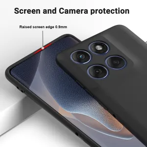 RUBBER Ochranný obal pre Motorola Edge 70 čierny