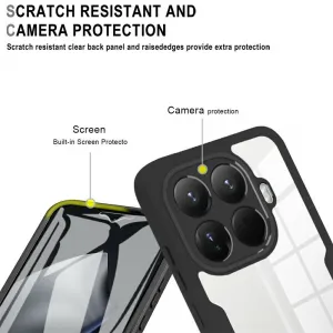 DUAL Obojstranný obal s fóliou Xiaomi 15T Pro modrý