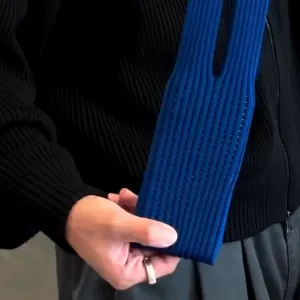 SOFT POCKET Puzdro / kapsa na mobil 80cm modrá