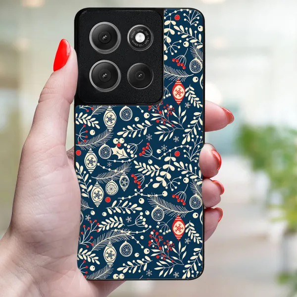 MY ART Kryt s vianočným dizajnom Motorola Moto G86 Power 5G MISTLETOE (070)