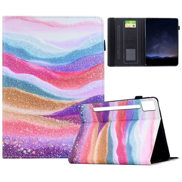 ART Zaklápacie puzdro Lenovo Idea Tab Pro RAINBOW SAND