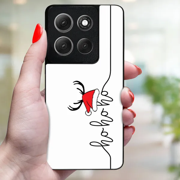 MY ART Kryt s vianočným dizajnom Motorola Moto G86 Power 5G HOHOHO (073)