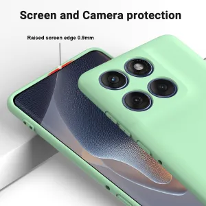 RUBBER Ochranný obal pre Motorola Edge 70 zelený