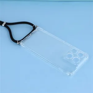 TRANSPARENT ROPE Kryt so šnúrkou Motorola Edge 70 priehľadný