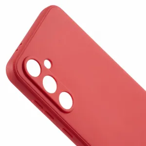 PROTEMIO TPU Kryt pre Samsung Galaxy S25 FE červený