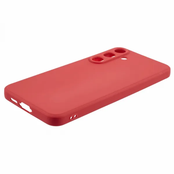 PROTEMIO TPU Kryt pre Samsung Galaxy S25 FE červený