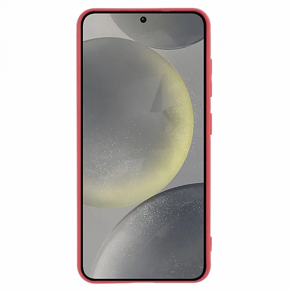 PROTEMIO TPU Kryt pre Samsung Galaxy S25 FE červený